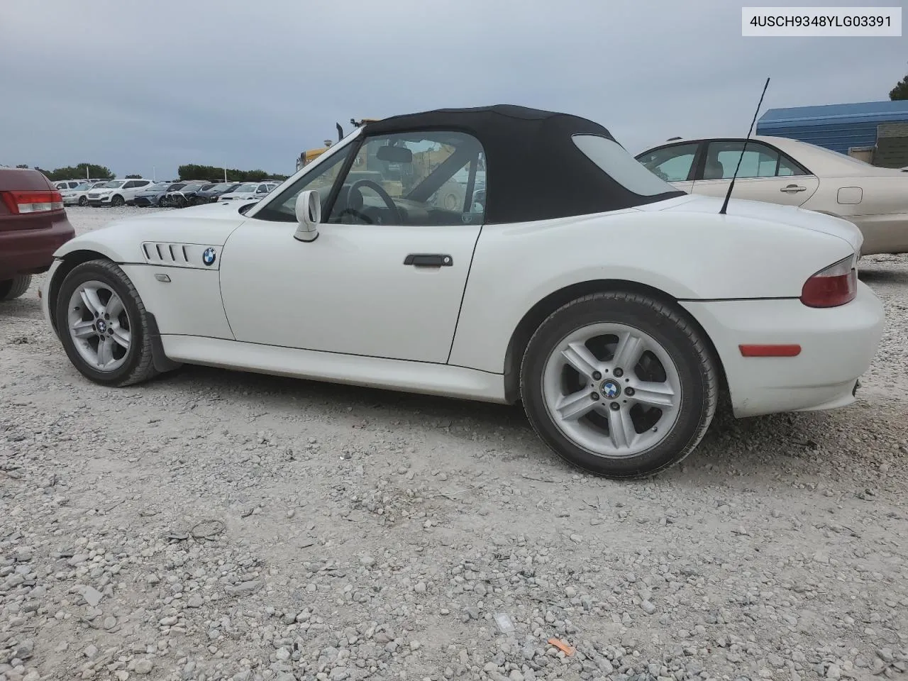 2000 BMW Z3 2.3 VIN: 4USCH9348YLG03391 Lot: 73111294