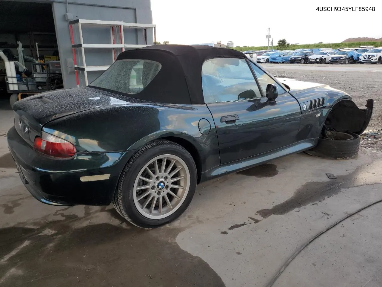 2000 BMW Z3 2.3 VIN: 4USCH9345YLF85948 Lot: 77315644