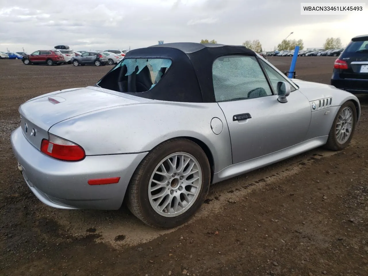 WBACN33461LK45493 2001 BMW Z3 2.5