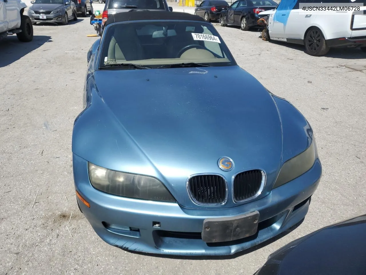 2002 BMW Z3 2.5 VIN: 4USCN33442LM06728 Lot: 70166964