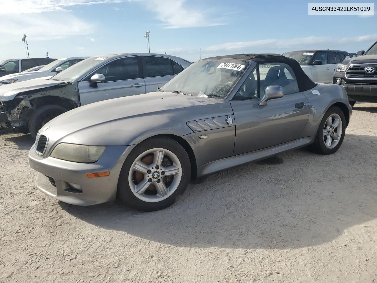 4USCN33422LK51029 2002 BMW Z3 2.5