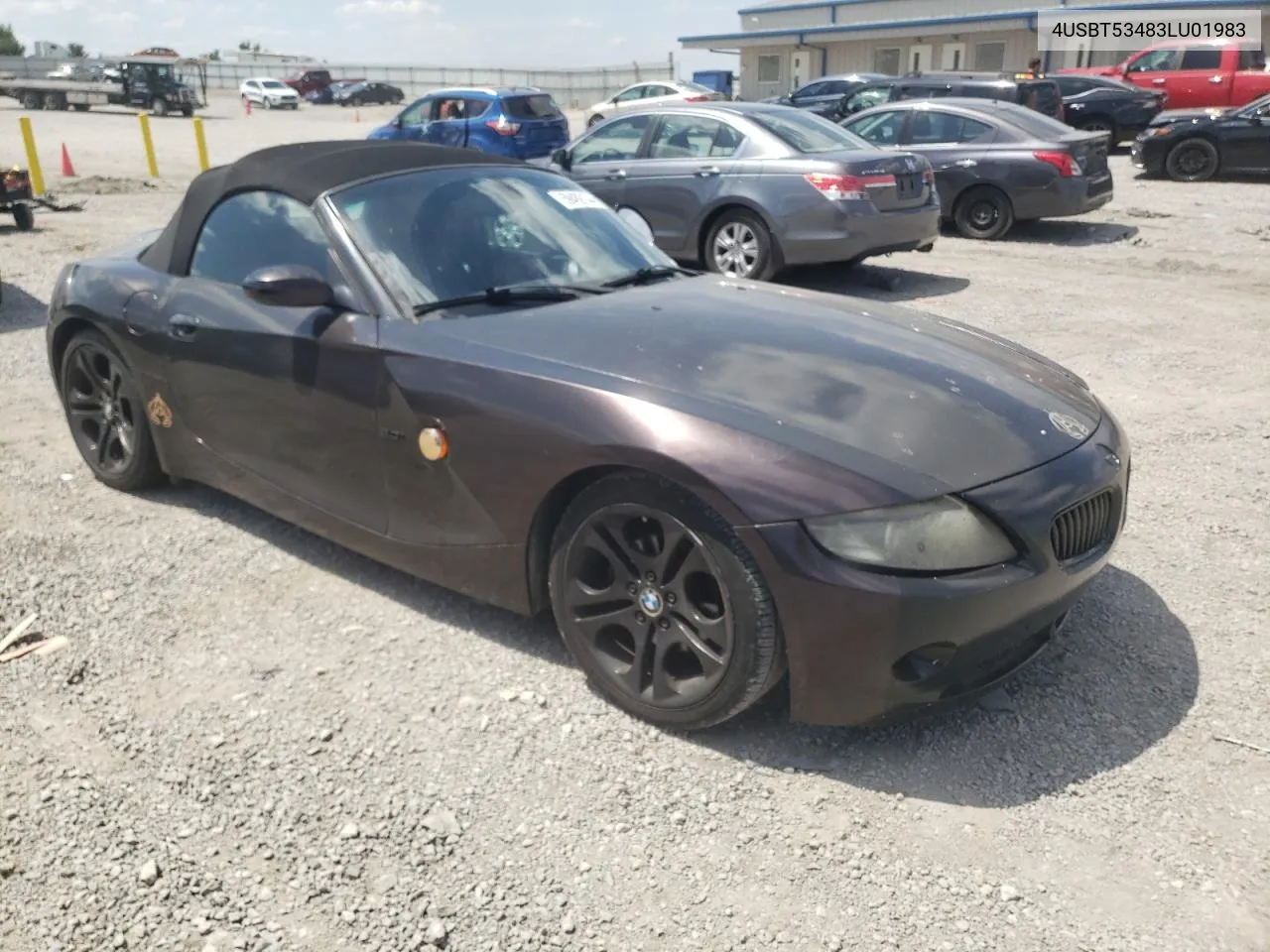 2003 BMW Z4 3.0 VIN: 4USBT53483LU01983 Lot: 59489144