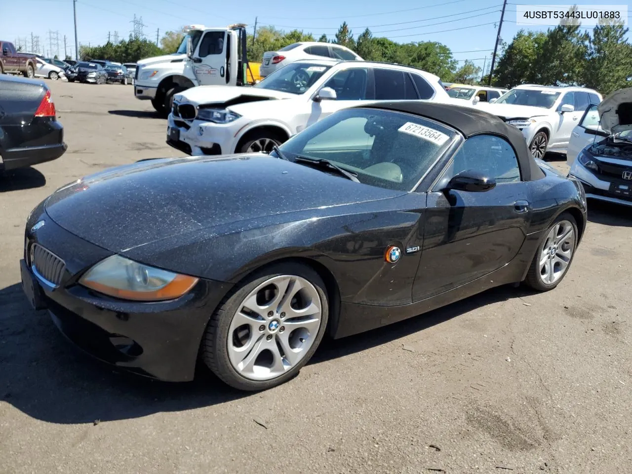 4USBT53443LU01883 2003 BMW Z4 3.0