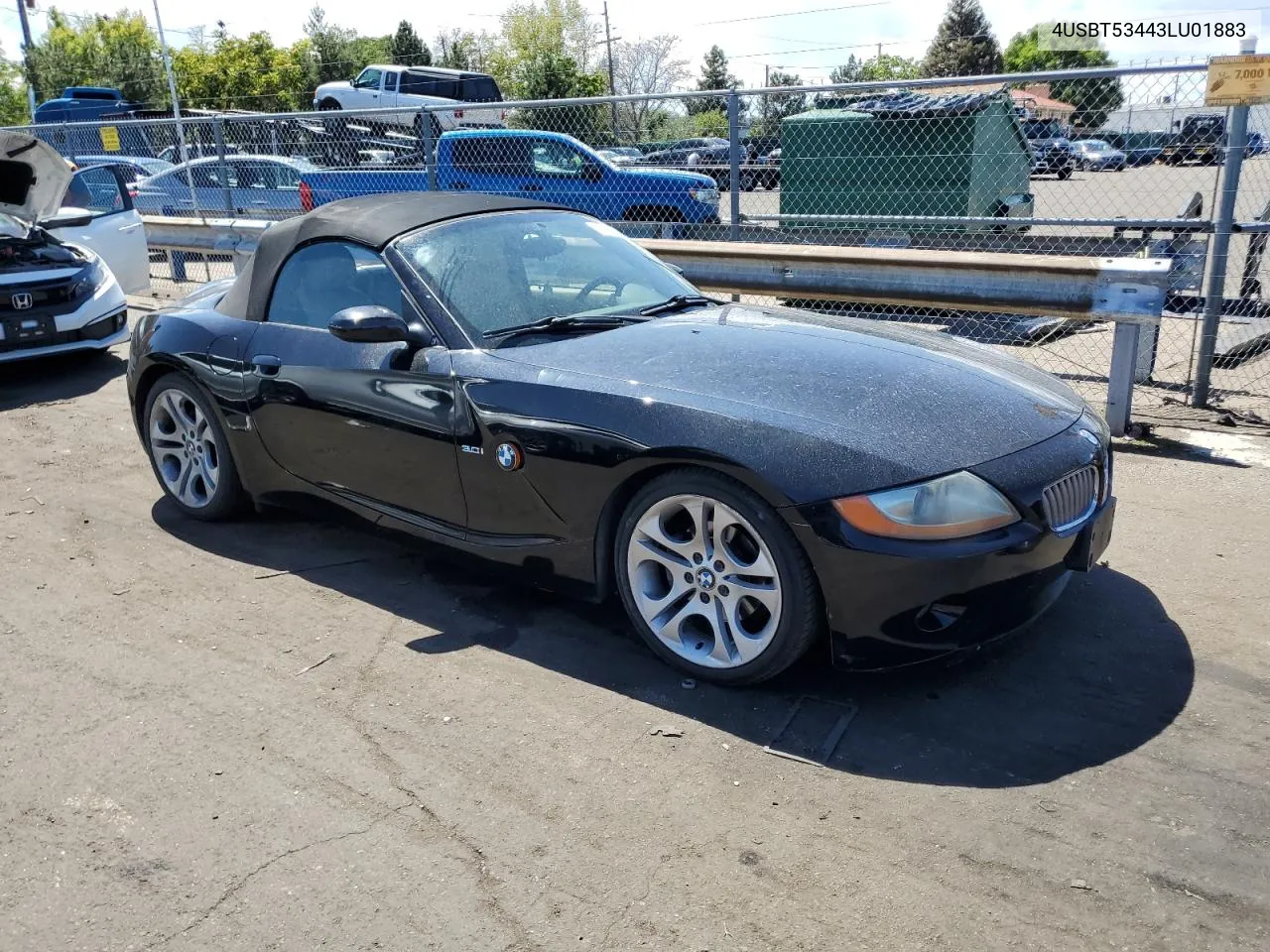 4USBT53443LU01883 2003 BMW Z4 3.0