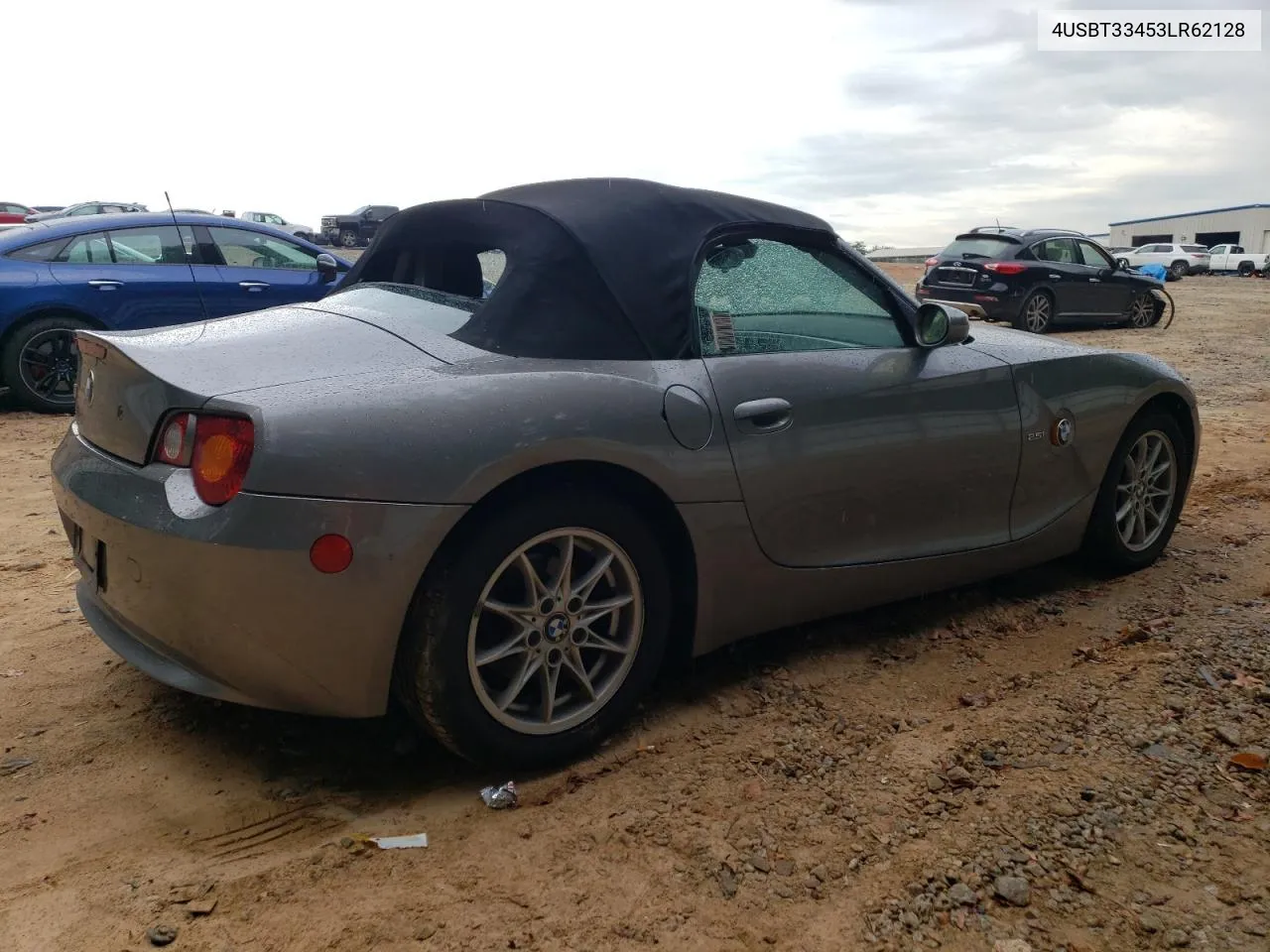 2003 BMW Z4 2.5 VIN: 4USBT33453LR62128 Lot: 72279104