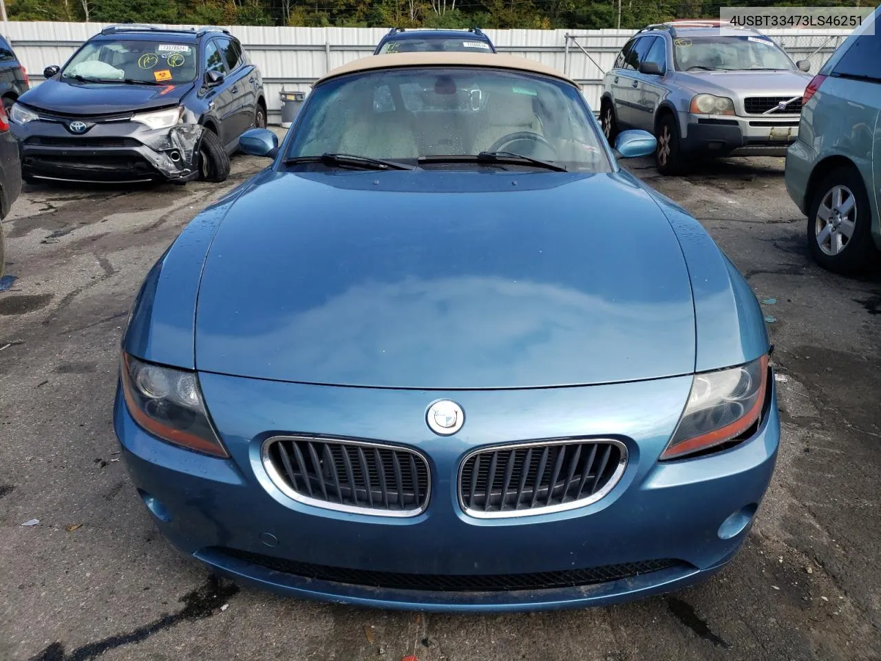 2003 BMW Z4 2.5 VIN: 4USBT33473LS46251 Lot: 73653164