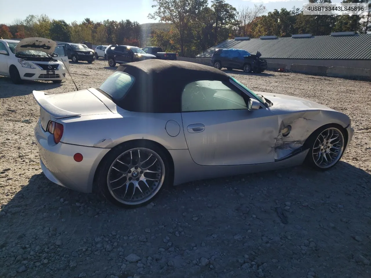 2003 BMW Z4 2.5 VIN: 4USBT33443LS45896 Lot: 74715624