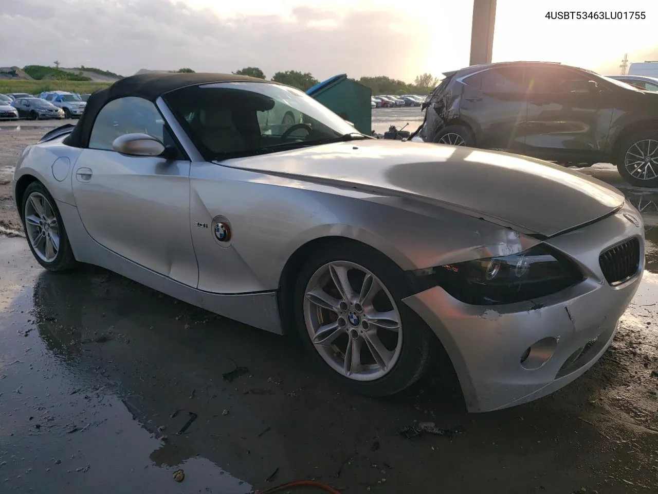 2003 BMW Z4 3.0 VIN: 4USBT53463LU01755 Lot: 75227174