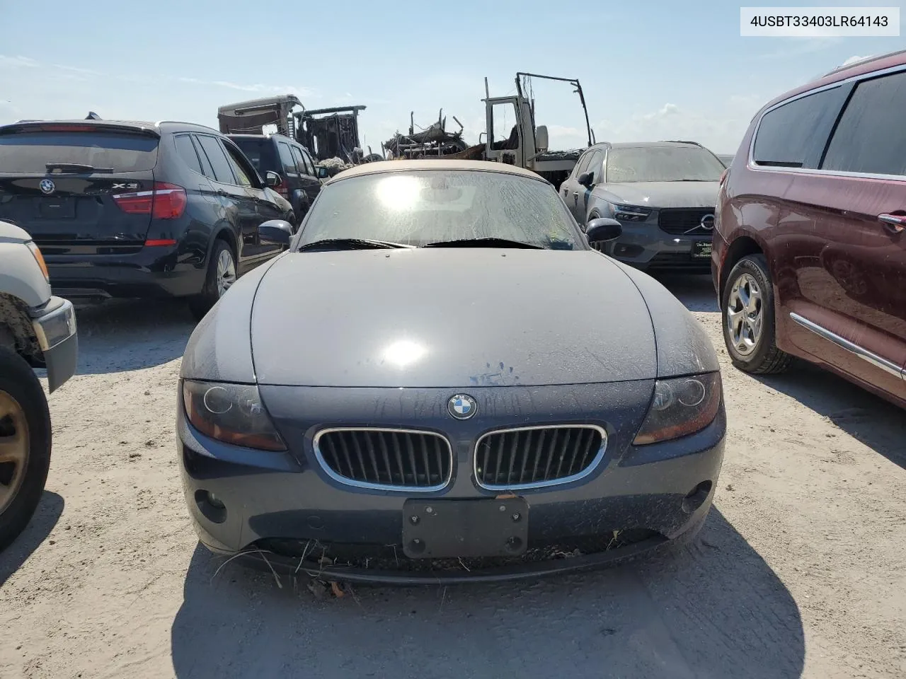 2003 BMW Z4 2.5 VIN: 4USBT33403LR64143 Lot: 75244344