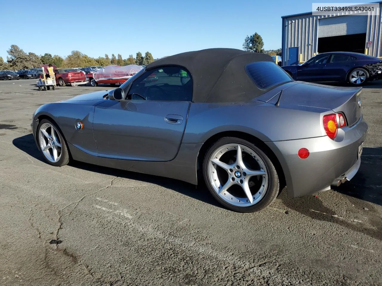 2003 BMW Z4 2.5 VIN: 4USBT33493LS43061 Lot: 76593084