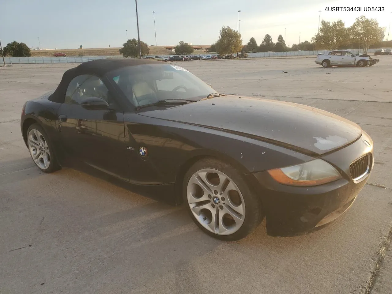 2003 BMW Z4 3.0 VIN: 4USBT53443LU05433 Lot: 78109754