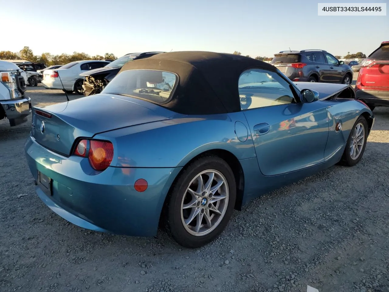 2003 BMW Z4 2.5 VIN: 4USBT33433LS44495 Lot: 79774084