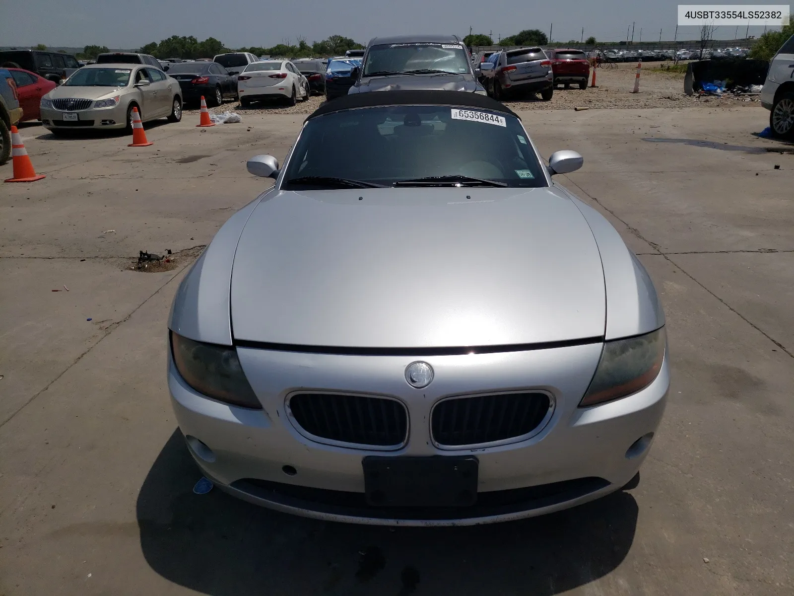 2004 BMW Z4 2.5 VIN: 4USBT33554LS52382 Lot: 65356844