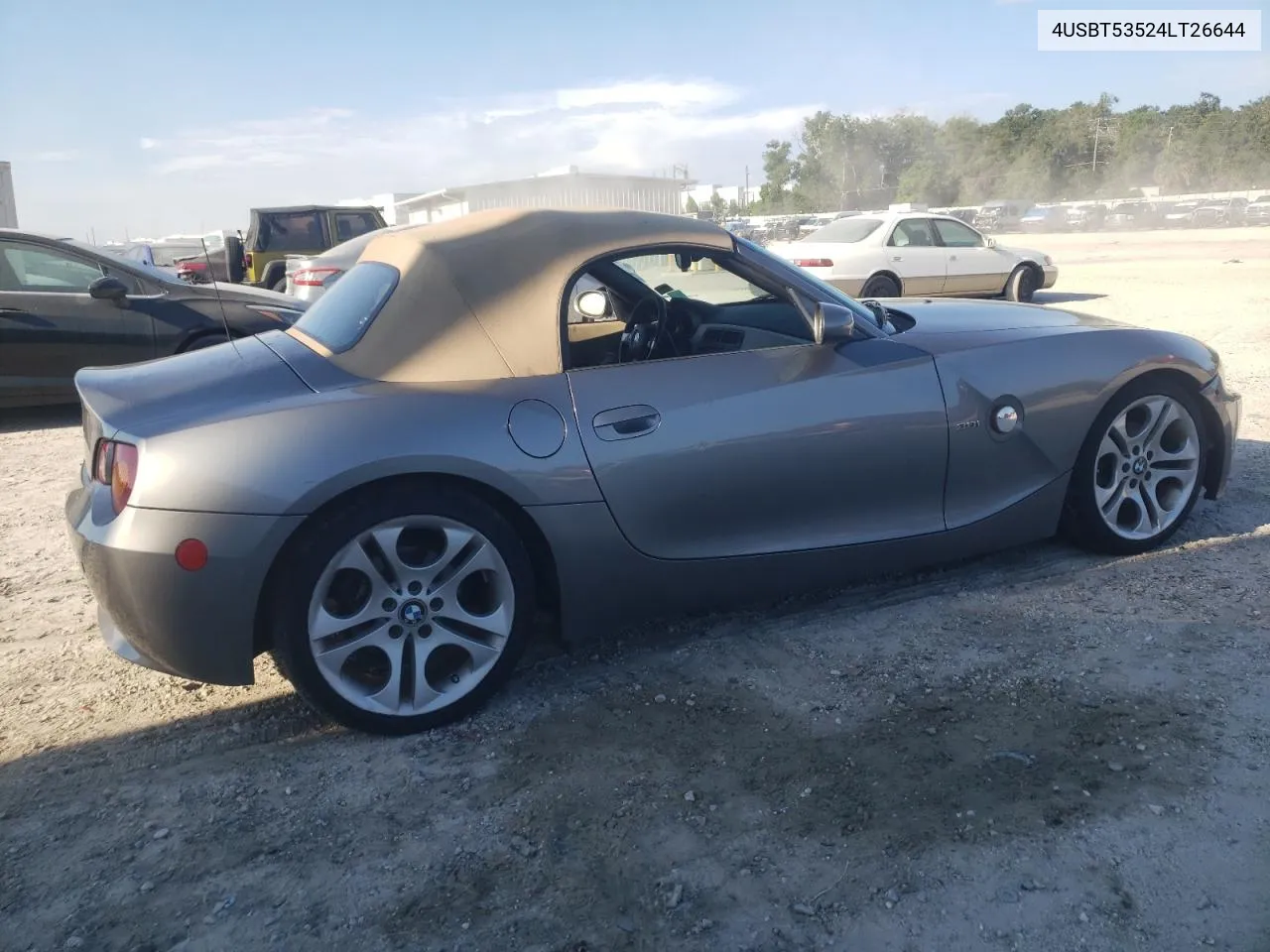 4USBT53524LT26644 2004 BMW Z4 3.0