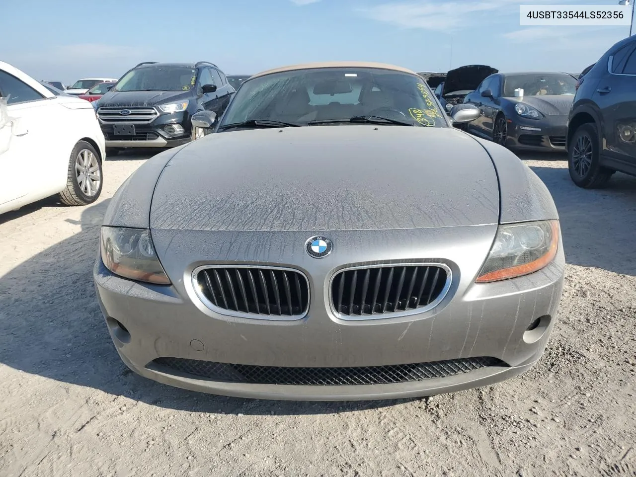 2004 BMW Z4 2.5 VIN: 4USBT33544LS52356 Lot: 76373854