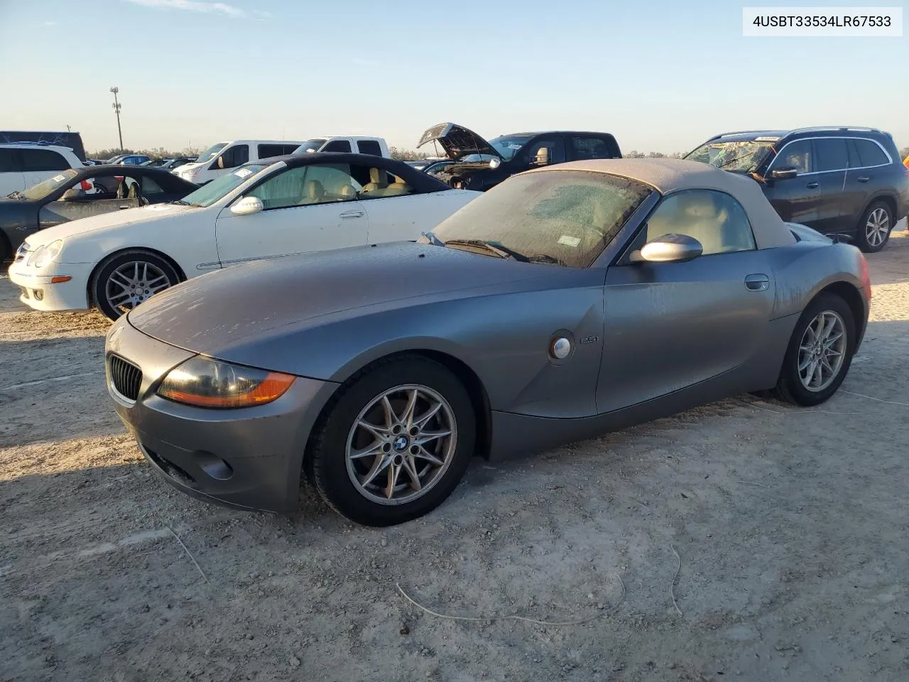 2004 BMW Z4 2.5 VIN: 4USBT33534LR67533 Lot: 77894954