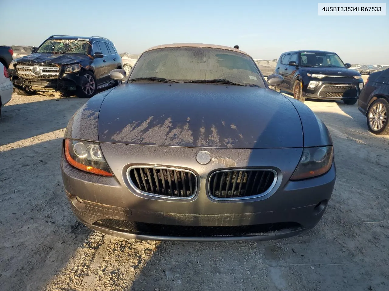 2004 BMW Z4 2.5 VIN: 4USBT33534LR67533 Lot: 77894954