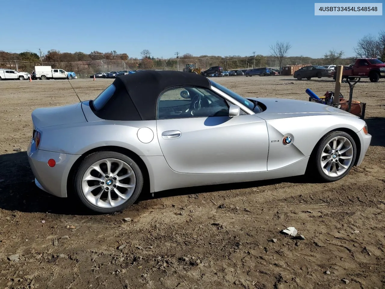 2004 BMW Z4 2.5 VIN: 4USBT33454LS48548 Lot: 80590334