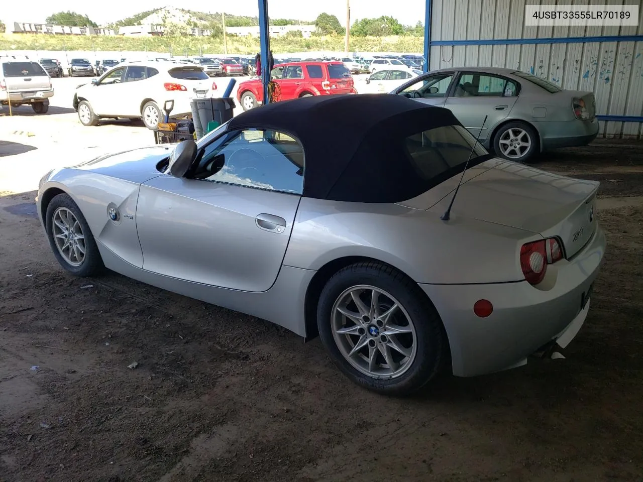 4USBT33555LR70189 2005 BMW Z4 2.5