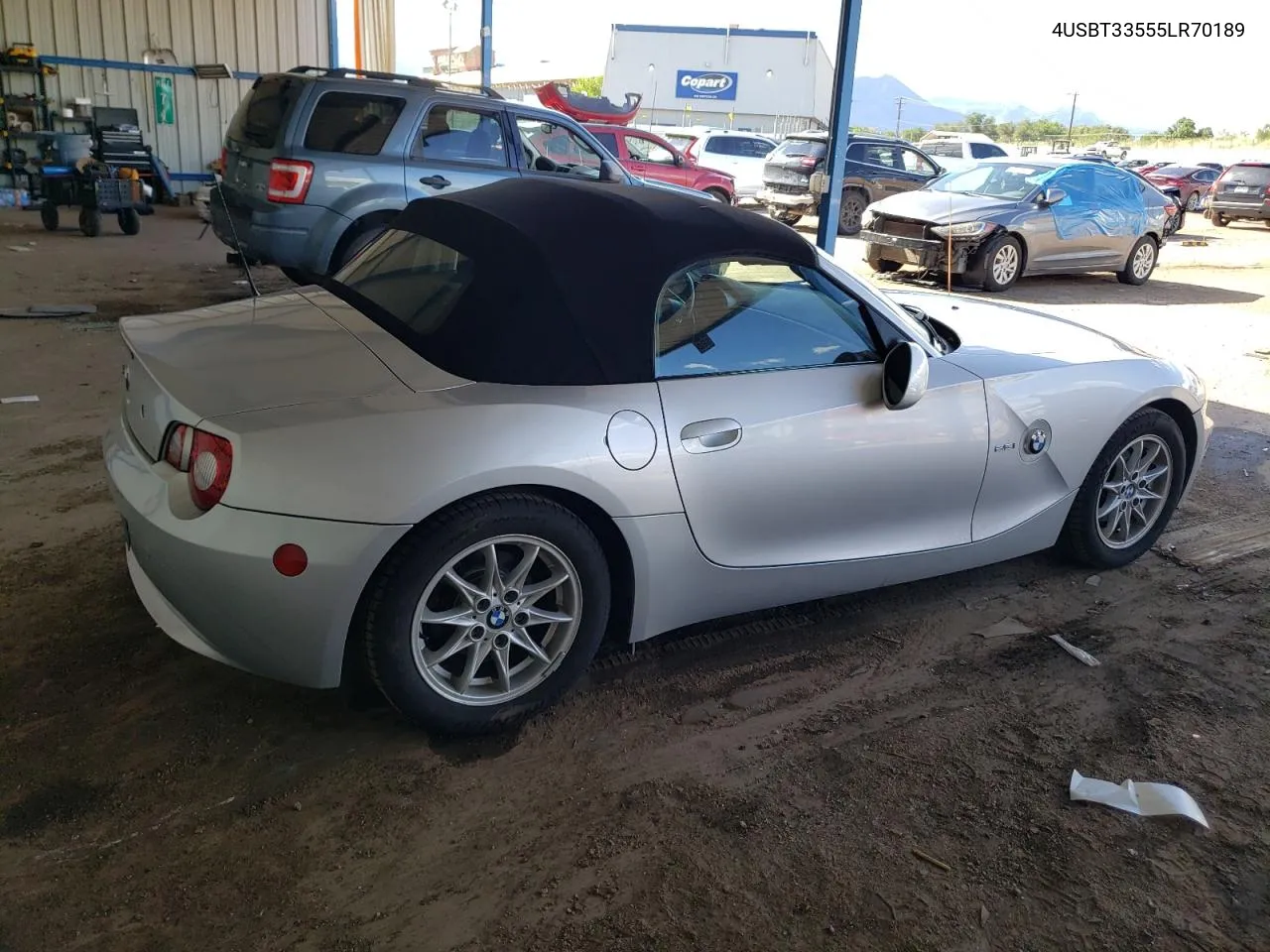 4USBT33555LR70189 2005 BMW Z4 2.5