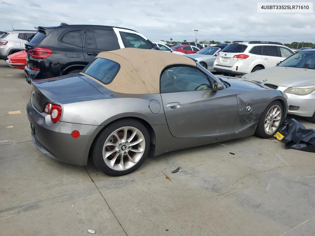 2005 BMW Z4 2.5 VIN: 4USBT33525LR71610 Lot: 75010344