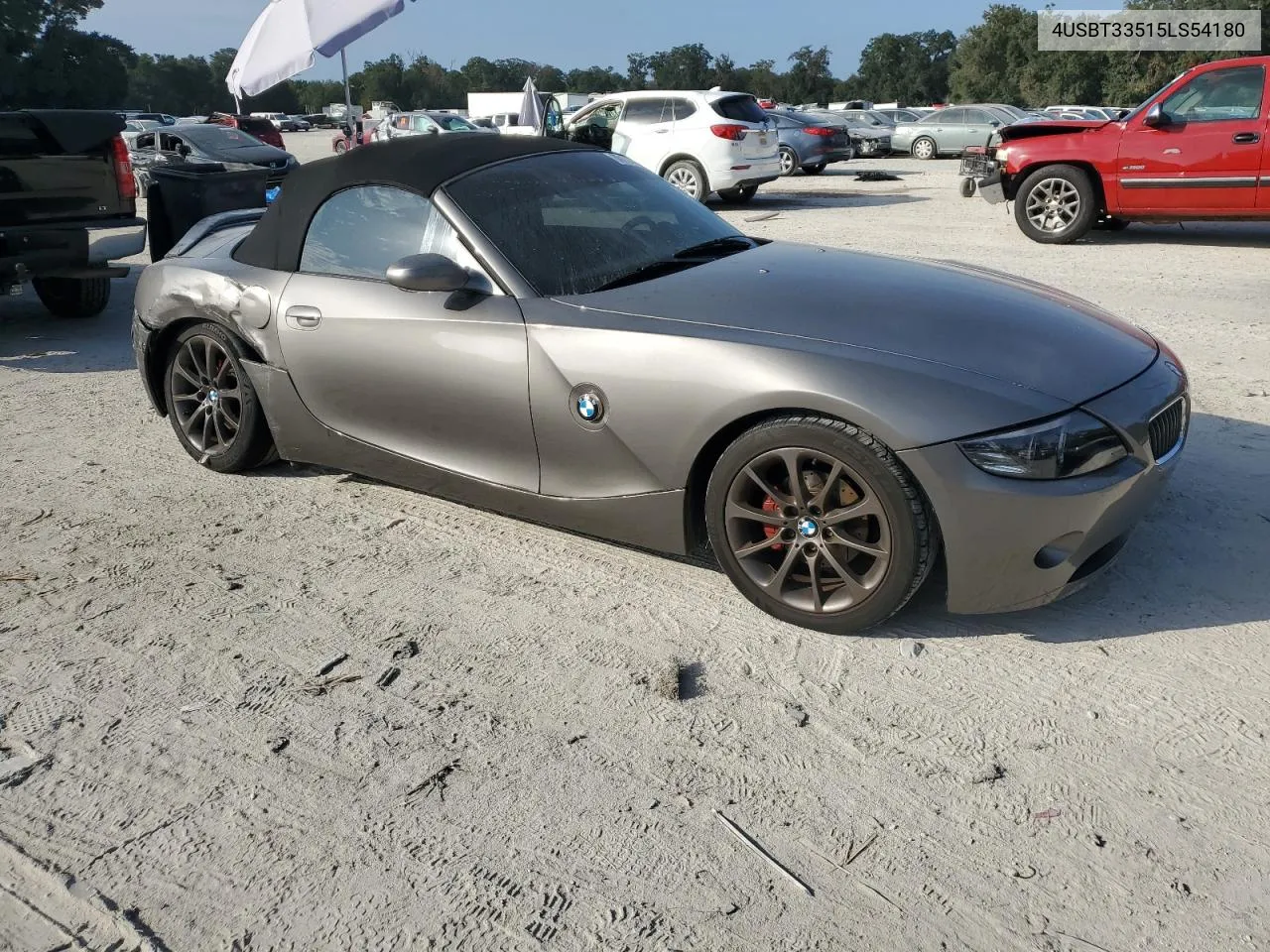 2005 BMW Z4 2.5 VIN: 4USBT33515LS54180 Lot: 80136434