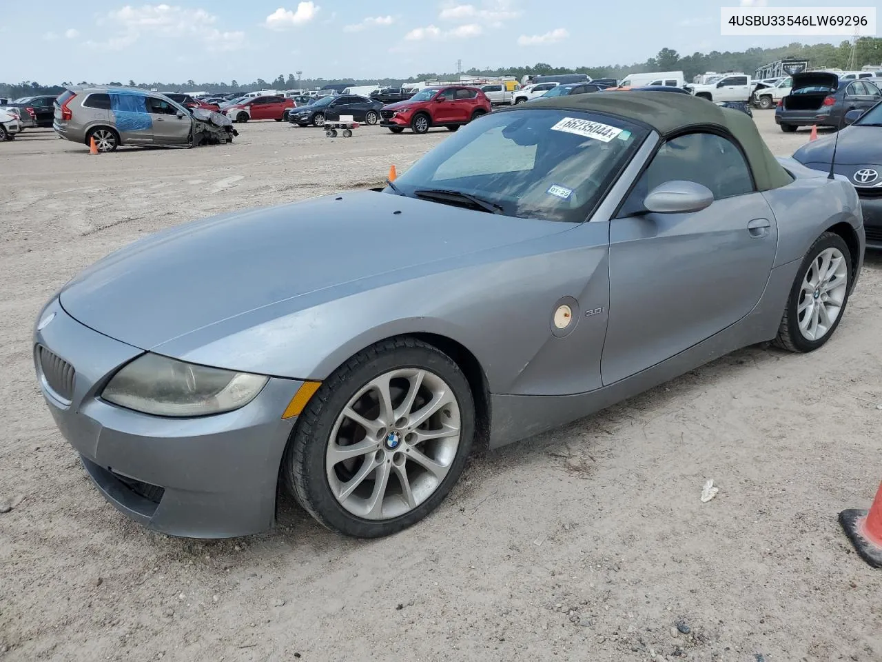 4USBU33546LW69296 2006 BMW Z4 3.0