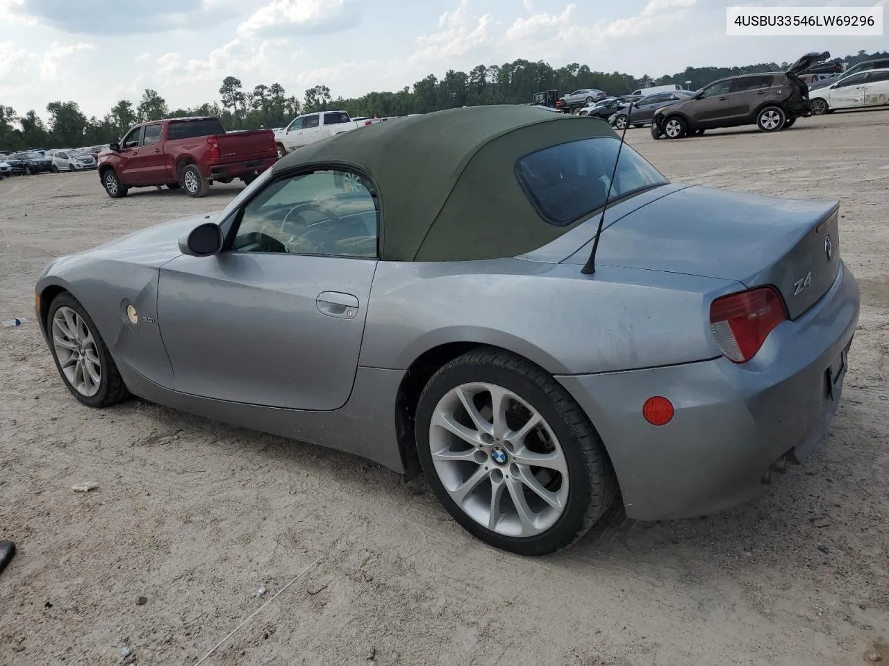 2006 BMW Z4 3.0 VIN: 4USBU33546LW69296 Lot: 66235044