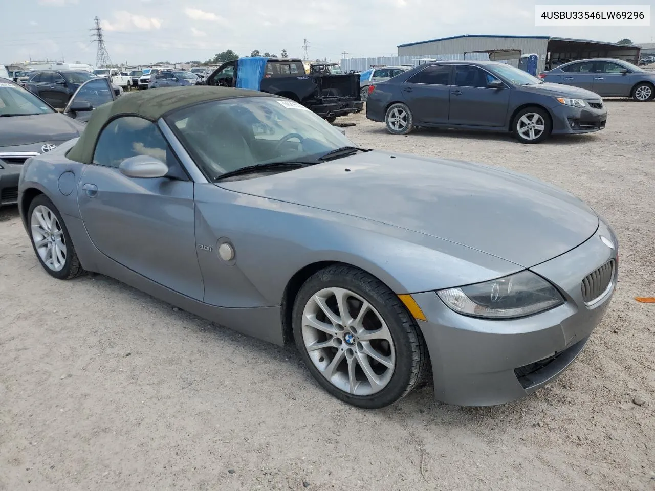 2006 BMW Z4 3.0 VIN: 4USBU33546LW69296 Lot: 66235044