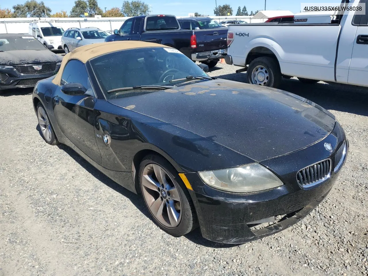 2006 BMW Z4 3.0 VIN: 4USBU335X6LW68038 Lot: 70966403