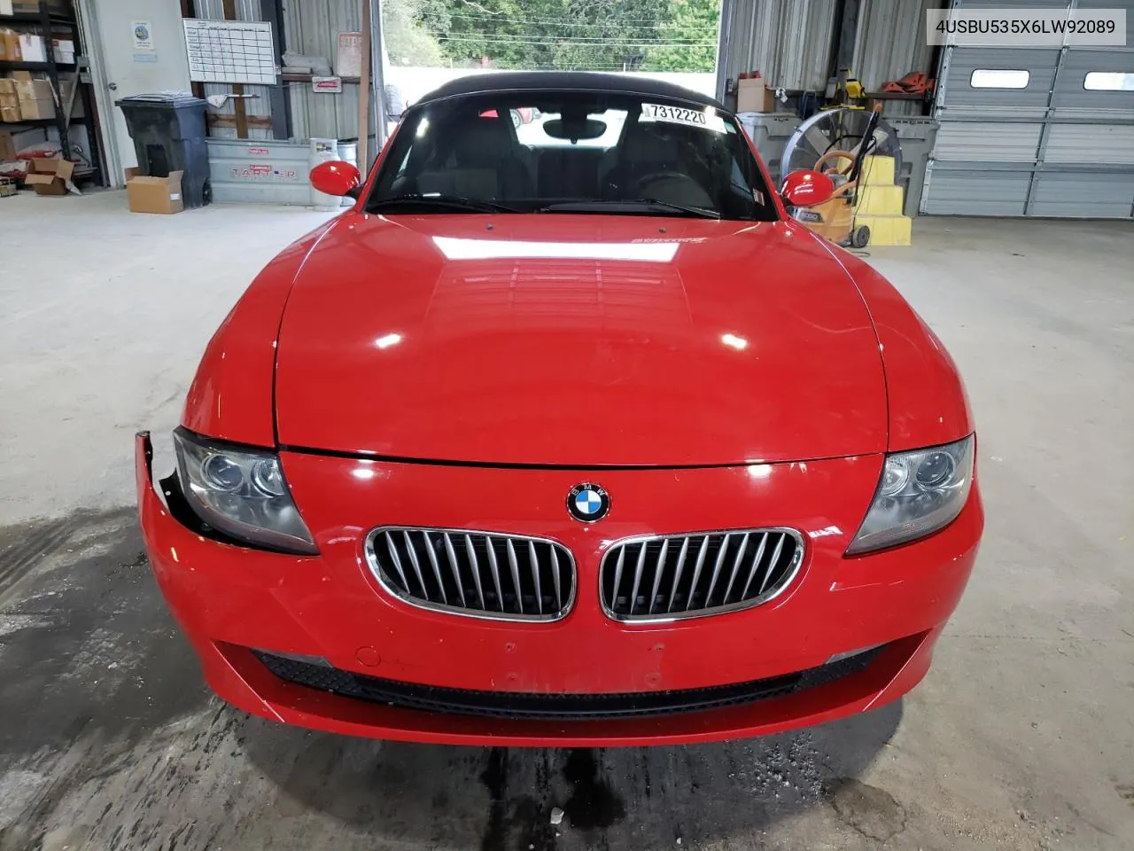 2006 BMW Z4 3.0Si VIN: 4USBU535X6LW92089 Lot: 73122204