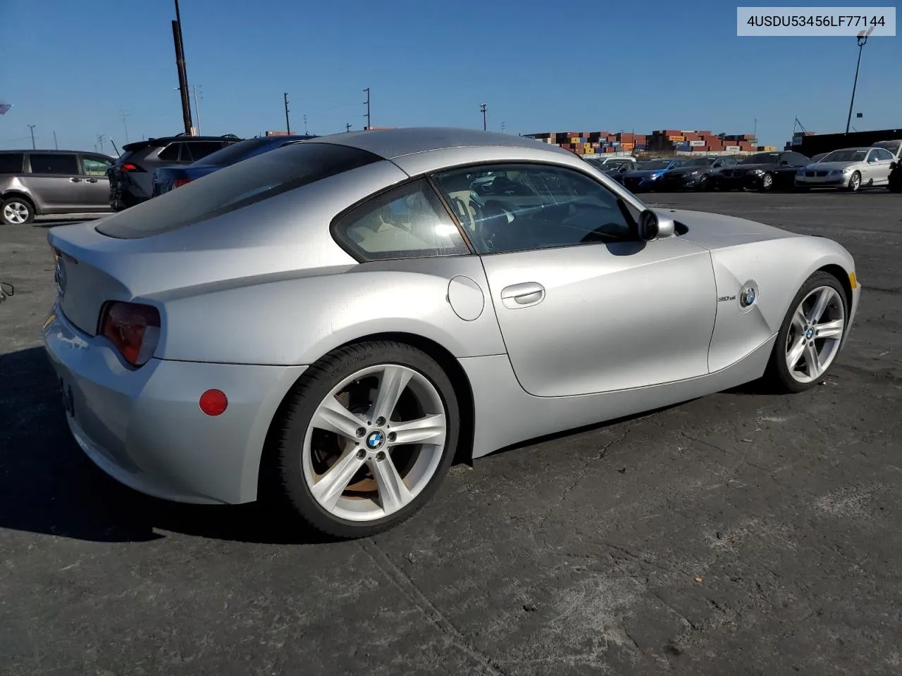 2006 BMW Z4 3.0Si VIN: 4USDU53456LF77144 Lot: 75878744