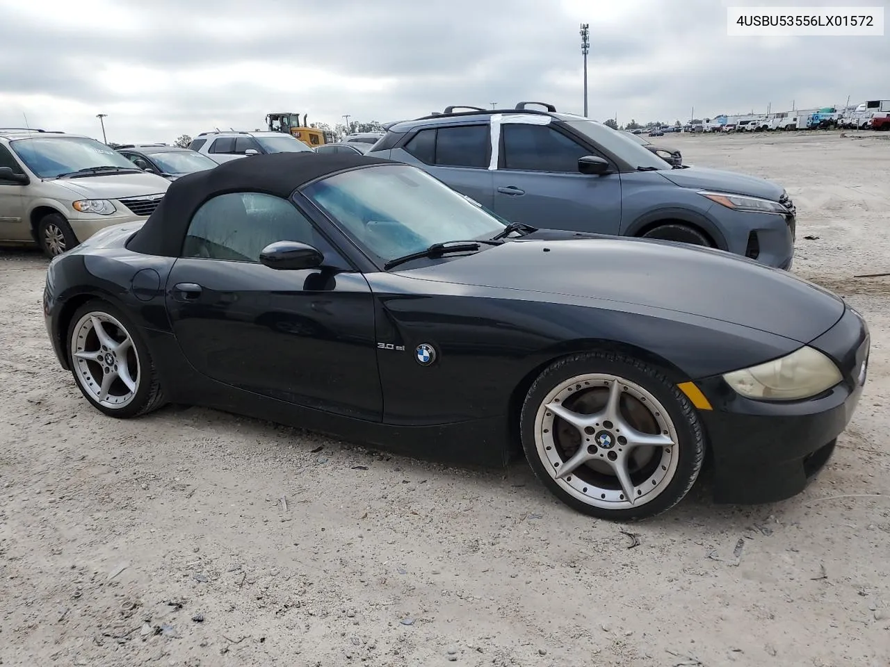 2006 BMW Z4 3.0Si VIN: 4USBU53556LX01572 Lot: 76093094