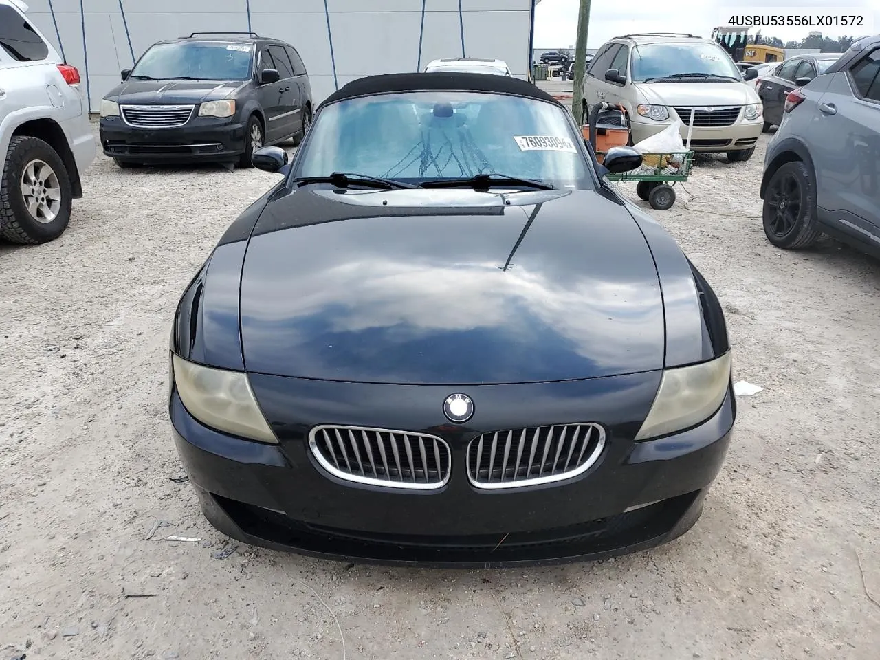 2006 BMW Z4 3.0Si VIN: 4USBU53556LX01572 Lot: 76093094