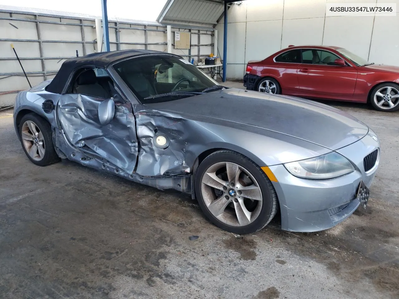 2007 BMW Z4 3.0 VIN: 4USBU33547LW73446 Lot: 69107654