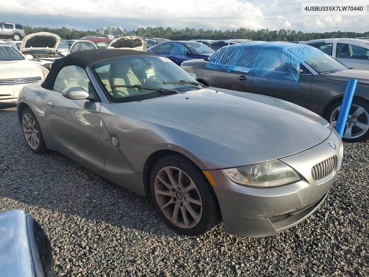 2007 BMW Z4 3.0 VIN: 4USBU335X7LW70440 Lot: 73864914