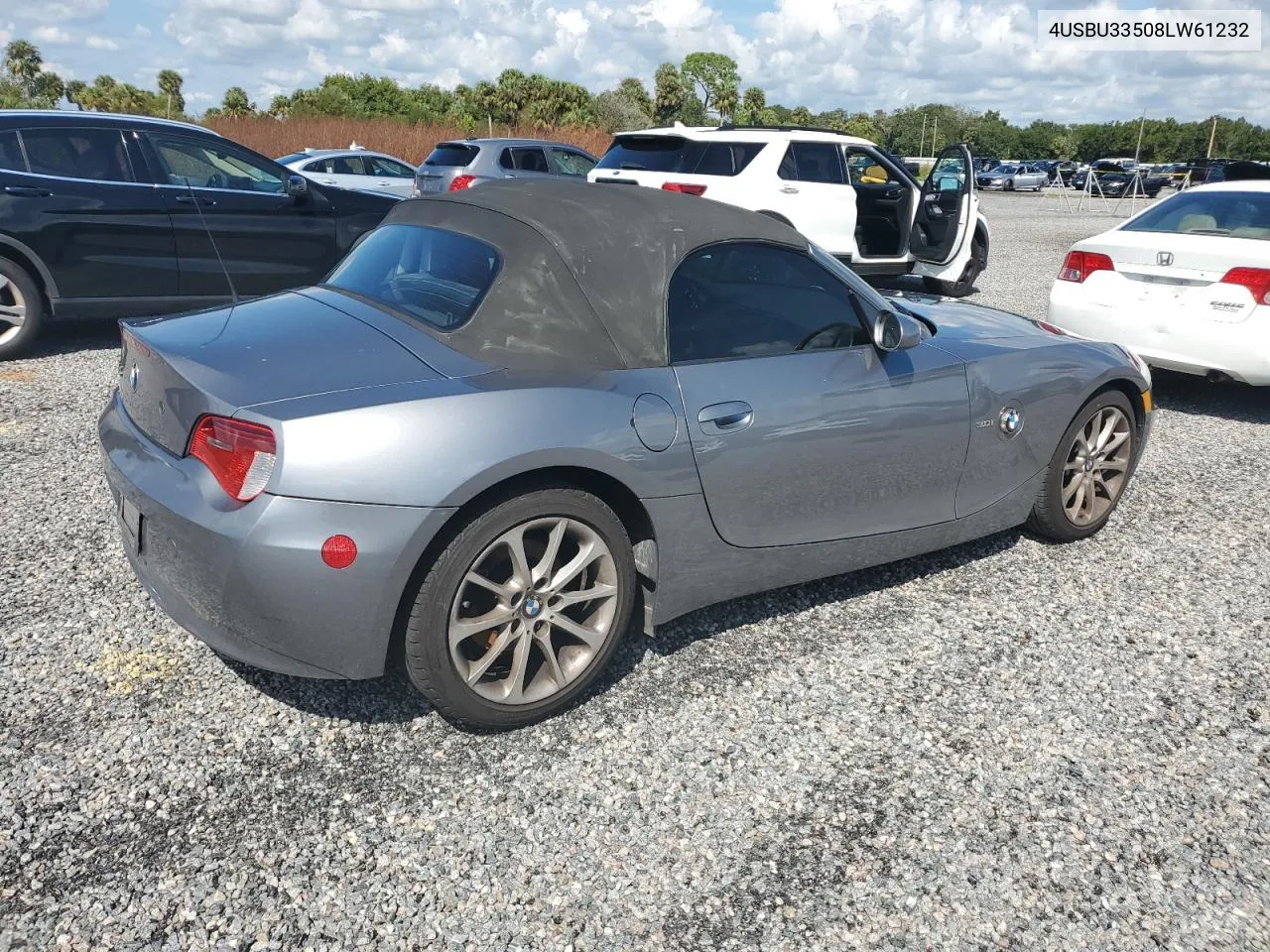 2008 BMW Z4 3.0 VIN: 4USBU33508LW61232 Lot: 73994554