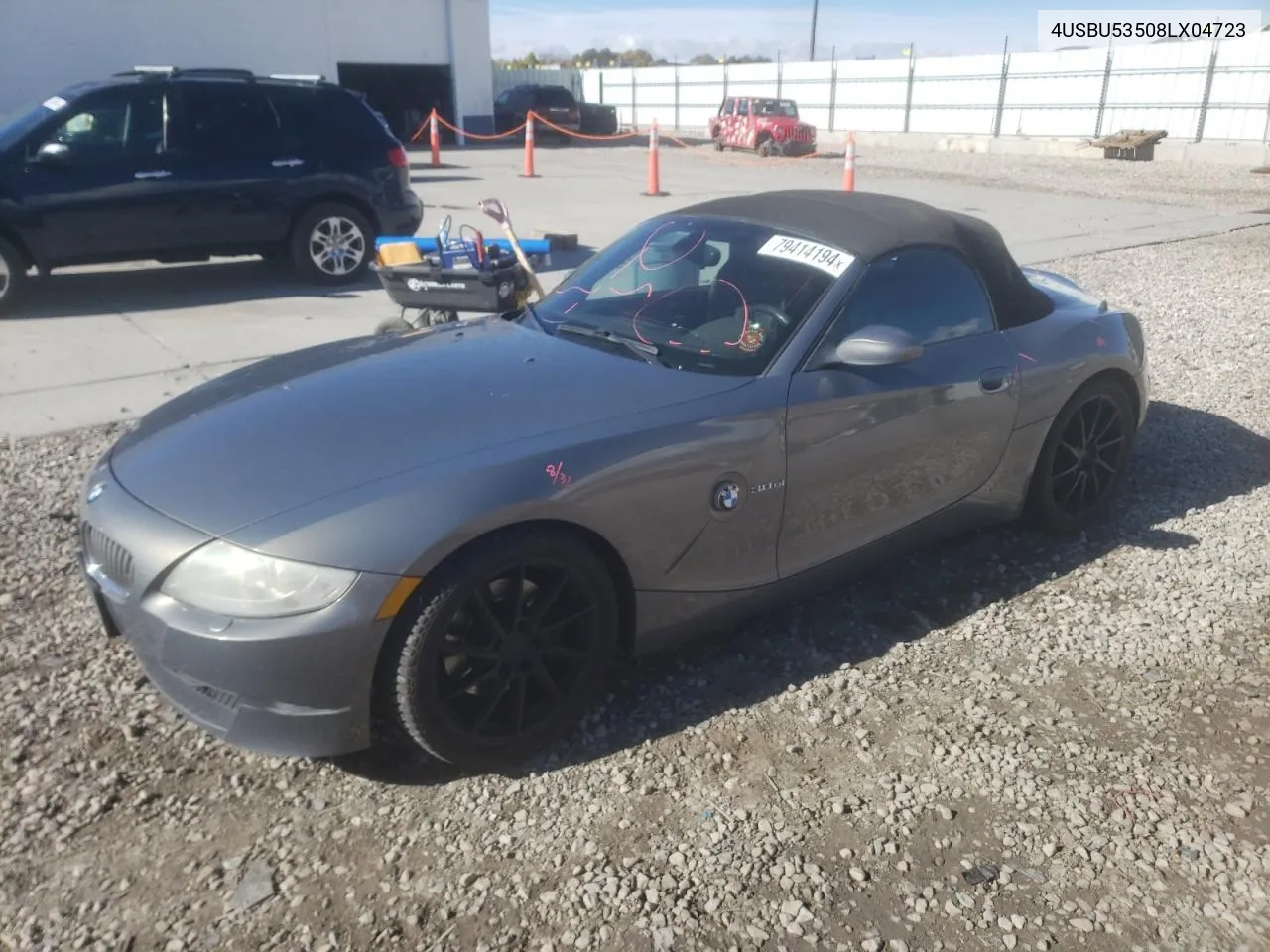 2008 BMW Z4 3.0Si VIN: 4USBU53508LX04723 Lot: 79414194