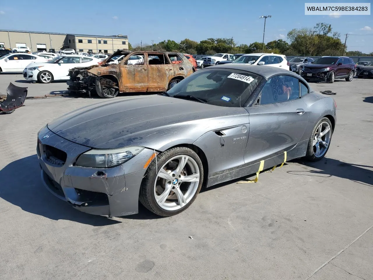 2011 BMW Z4 Sdrive35I VIN: WBALM7C59BE384283 Lot: 77204914