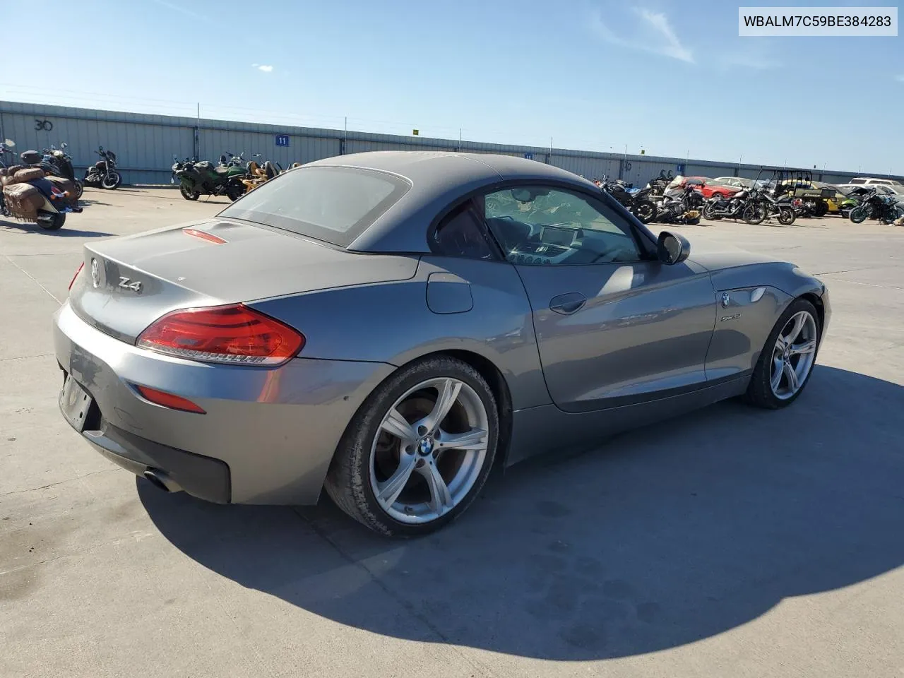 2011 BMW Z4 Sdrive35I VIN: WBALM7C59BE384283 Lot: 77204914