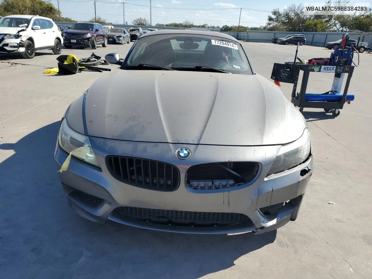 2011 BMW Z4 Sdrive35I VIN: WBALM7C59BE384283 Lot: 77204914