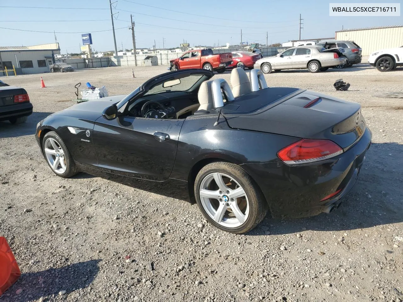 2012 BMW Z4 Sdrive28I VIN: WBALL5C5XCE716711 Lot: 75706534