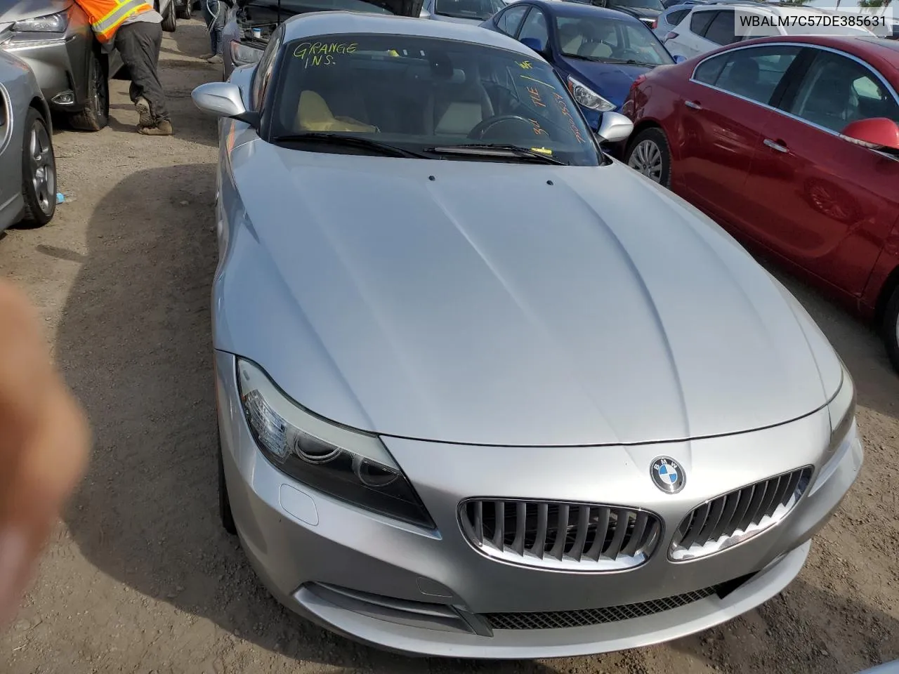 2013 BMW Z4 Sdrive35I VIN: WBALM7C57DE385631 Lot: 75003554