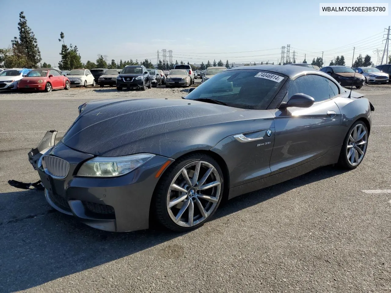 2014 BMW Z4 Sdrive35I VIN: WBALM7C50EE385780 Lot: 74046914