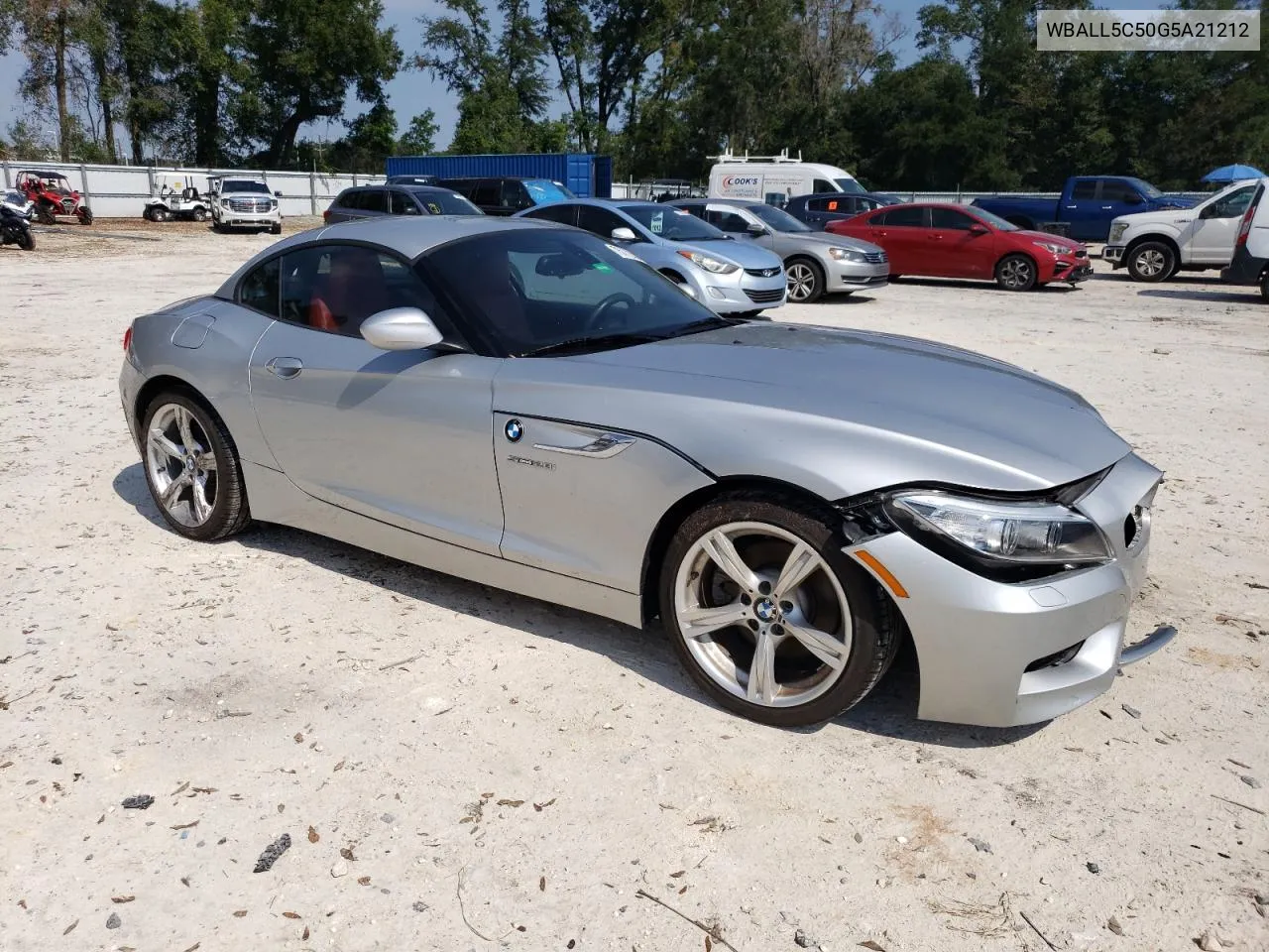 2016 BMW Z4 Sdrive28I VIN: WBALL5C50G5A21212 Lot: 75772304