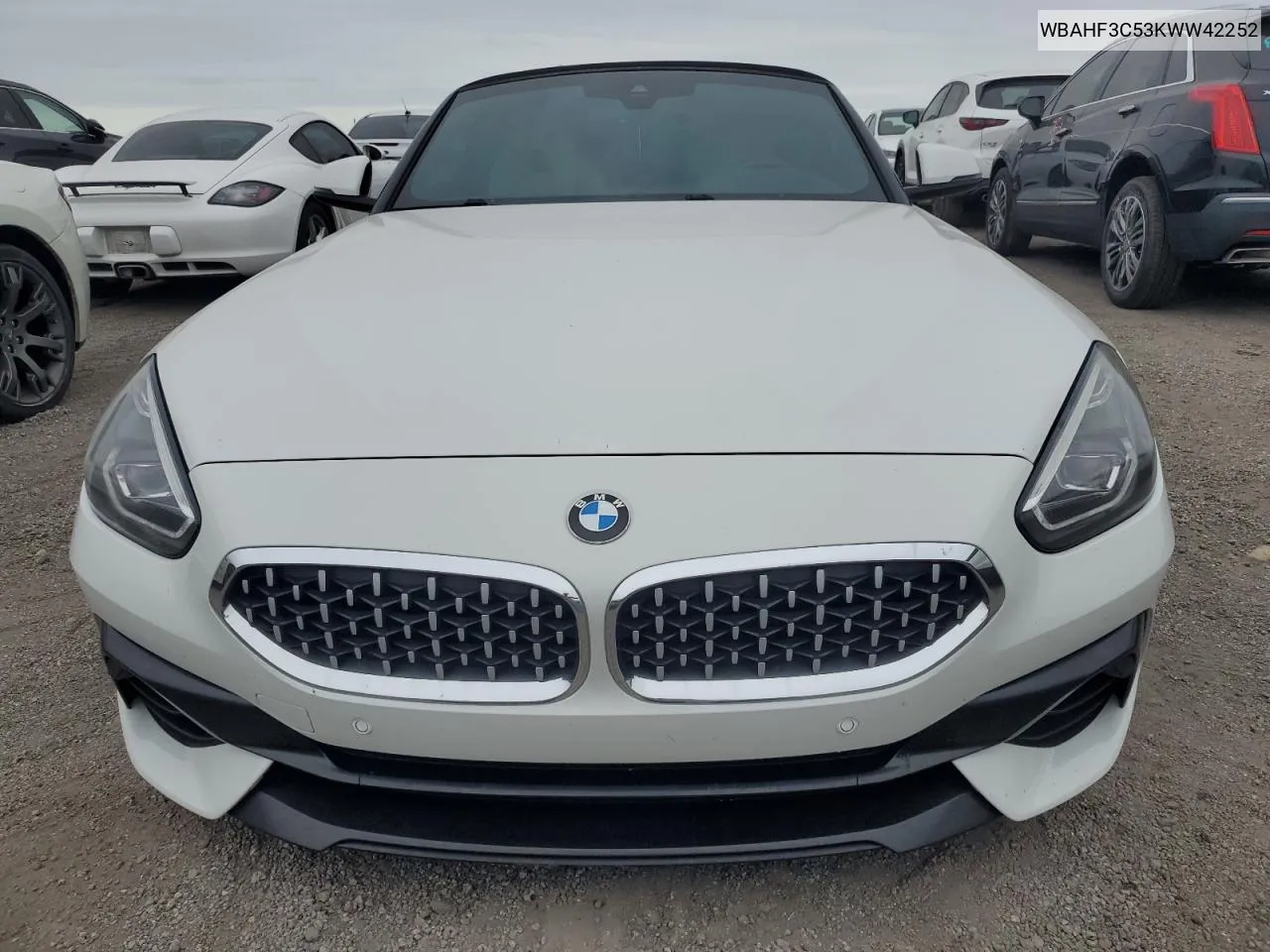 WBAHF3C53KWW42252 2019 BMW Z4 Sdrive30I