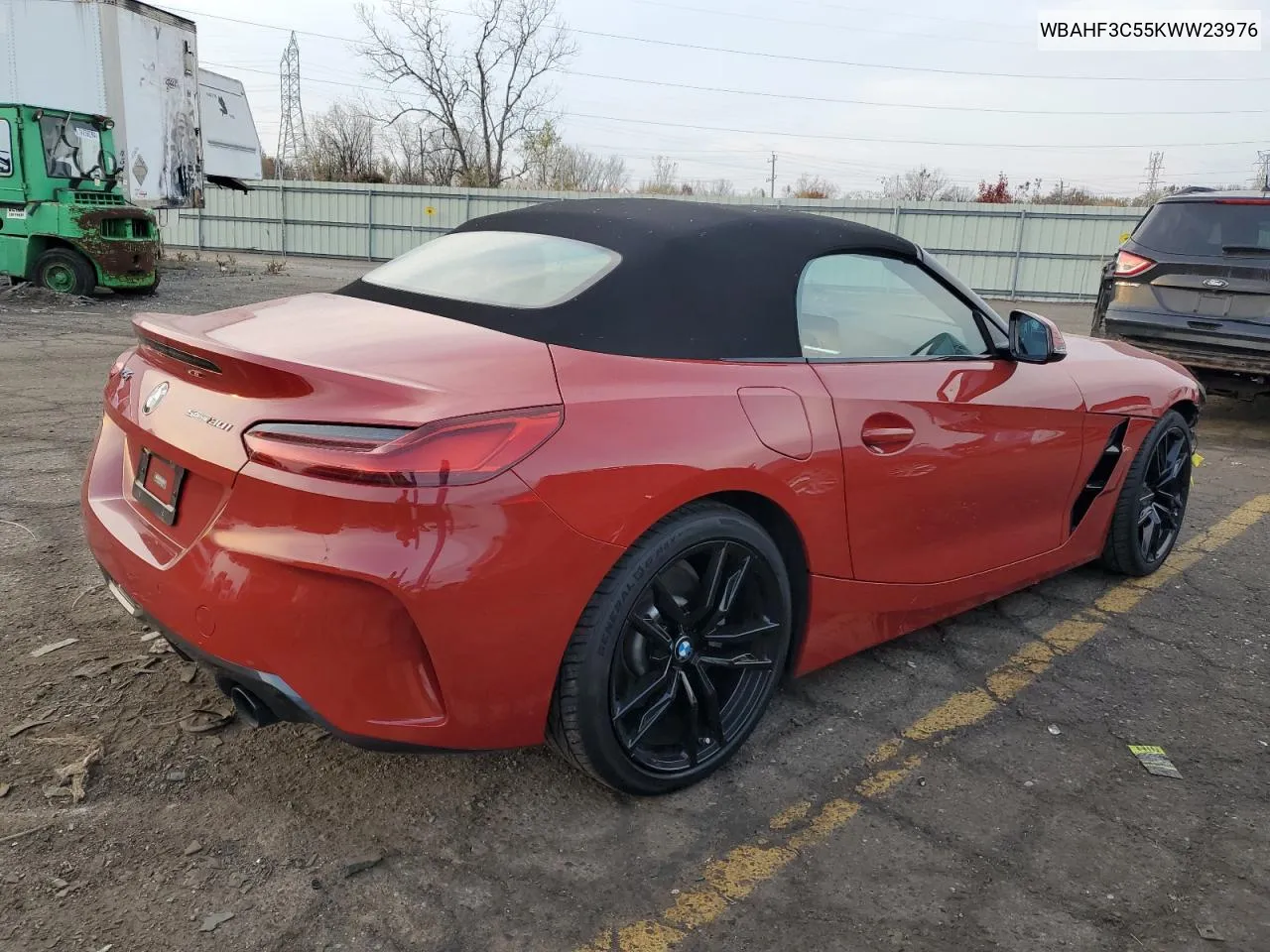 2019 BMW Z4 Sdrive30I VIN: WBAHF3C55KWW23976 Lot: 78339394