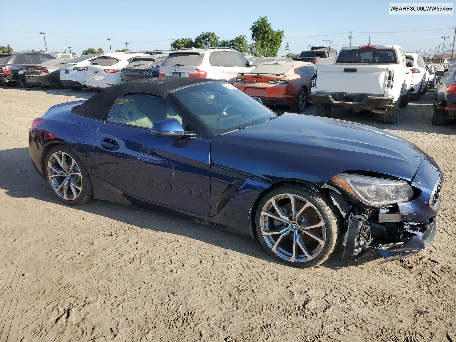 2020 BMW Z4 Sdrive30I VIN: WBAHF3C00LWW59466 Lot: 66157064