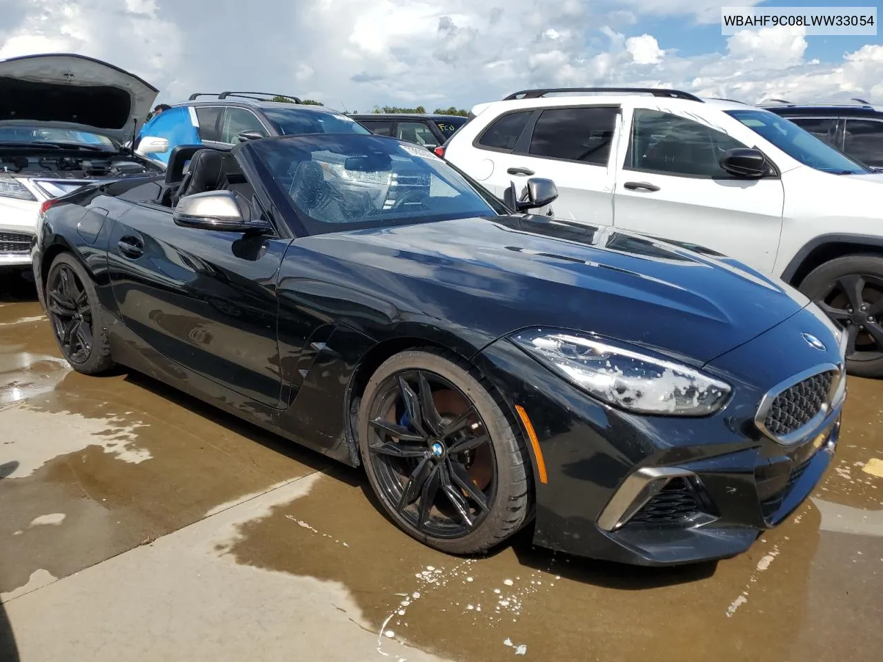 2020 BMW Z4 M40I VIN: WBAHF9C08LWW33054 Lot: 73803034