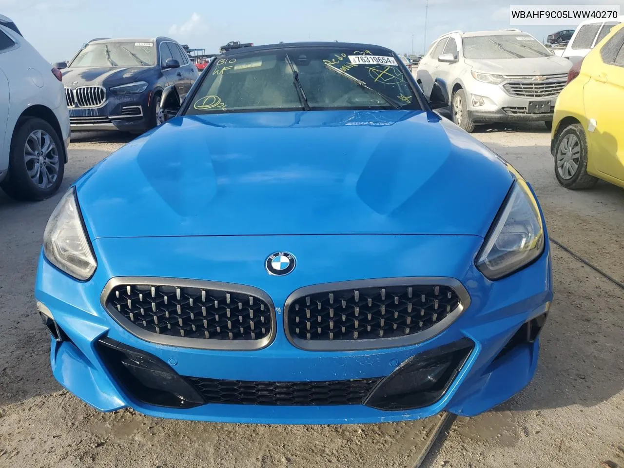 2020 BMW Z4 M40I VIN: WBAHF9C05LWW40270 Lot: 76310654